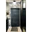 Jordany 11.875 In. 1-Light 60-Watt Modern Black Flush Mount With Clear And Flat Opal Glass Shade