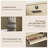 86.6“ L-Shaped Modern Reception Desk With Locking Drawer, LED Lights & Built-In Outlets, For Cashier Counter, Salon, Office And Customer Service Front Desk