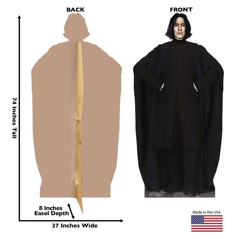 Professor Snape Life-Size Black Cardboard Stand-Up