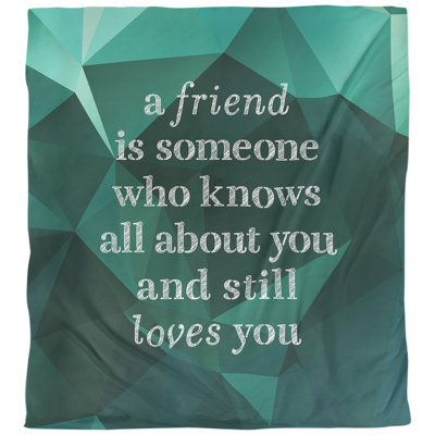 Housse de couette Love and Friendship Quote