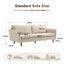 Cicero 204Cm Velvet Flared Arm Sofa-1933434131