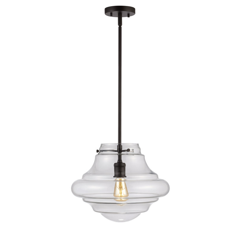 Luminaire suspendu simple à 1 lumière Adur