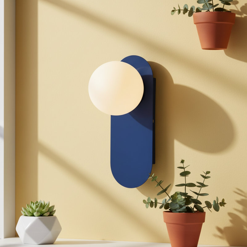 Applique murale moderne scandinave minimaliste pour chambre à coucher, salon, entrée
