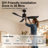 52" Ceiling Fan with Light High-Airflow 6-Speed Remote Control, Reversible Airflow Low Noise DC Motor-1241829213-1241829212