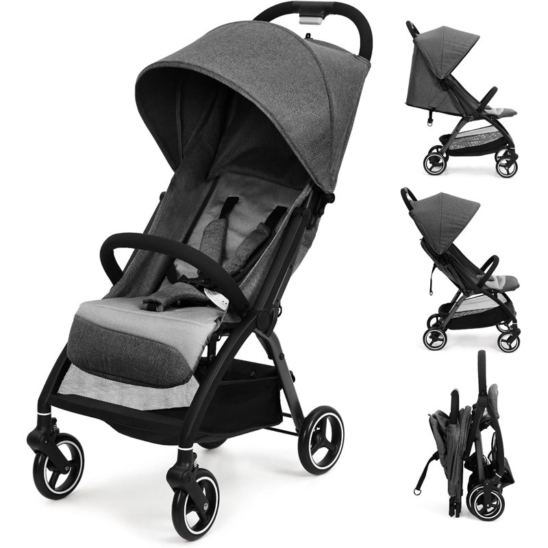 Cot Bed, grey