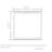 4 Pack of 2X2 ft LED Troffer Panel Light,45W with 5800 lumens,5000K White Color,Fit in for 2x2 Ceiling Tile Grid-72815976