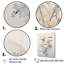 «Beige chardon», art mural sur toile Thistle-97170311-97170314