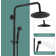 Complete Shower System with Rough in-Valve
