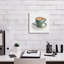 «Wake Up Coffee 2 Linen Sage» par Danhui Nai, art mural sur toile-1189012105