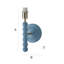 Alderic Manufactured Wood Armed Sconce-1002222490