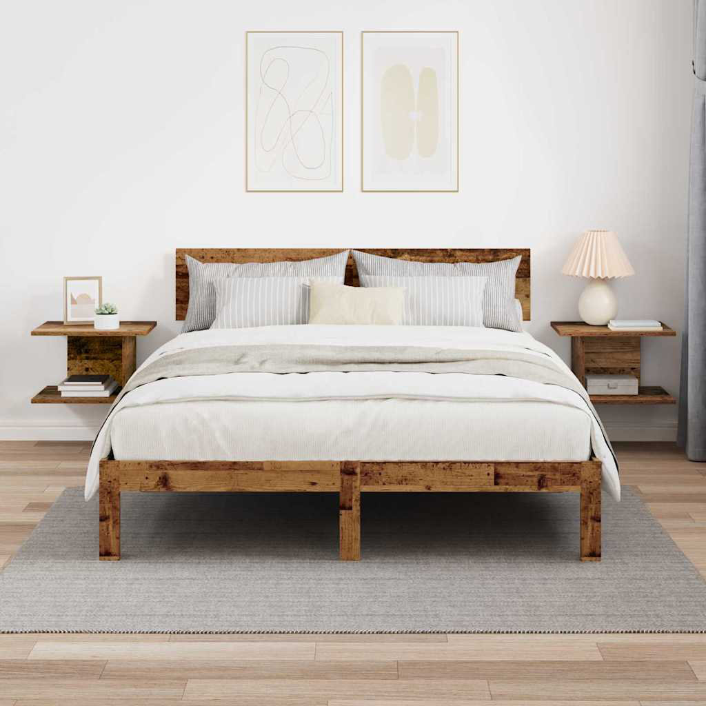 40cm W Manufactured Wood Bedside Table