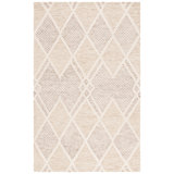 Kovacs 706 Hand Tufted Wool/Cotton Geometric Rug in Beige/Ivory