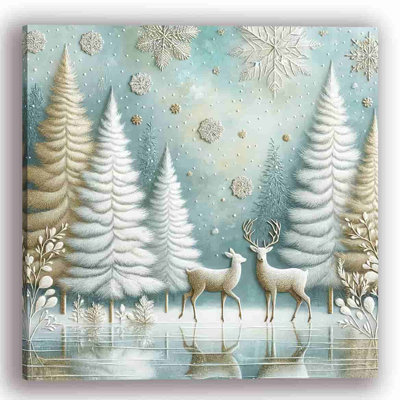 " Enchanted Winter Forest "