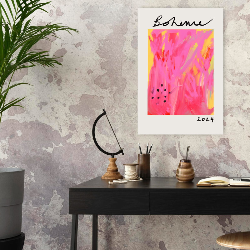 Art contemporain, art contemporain abstrait, 24" H x 16" W