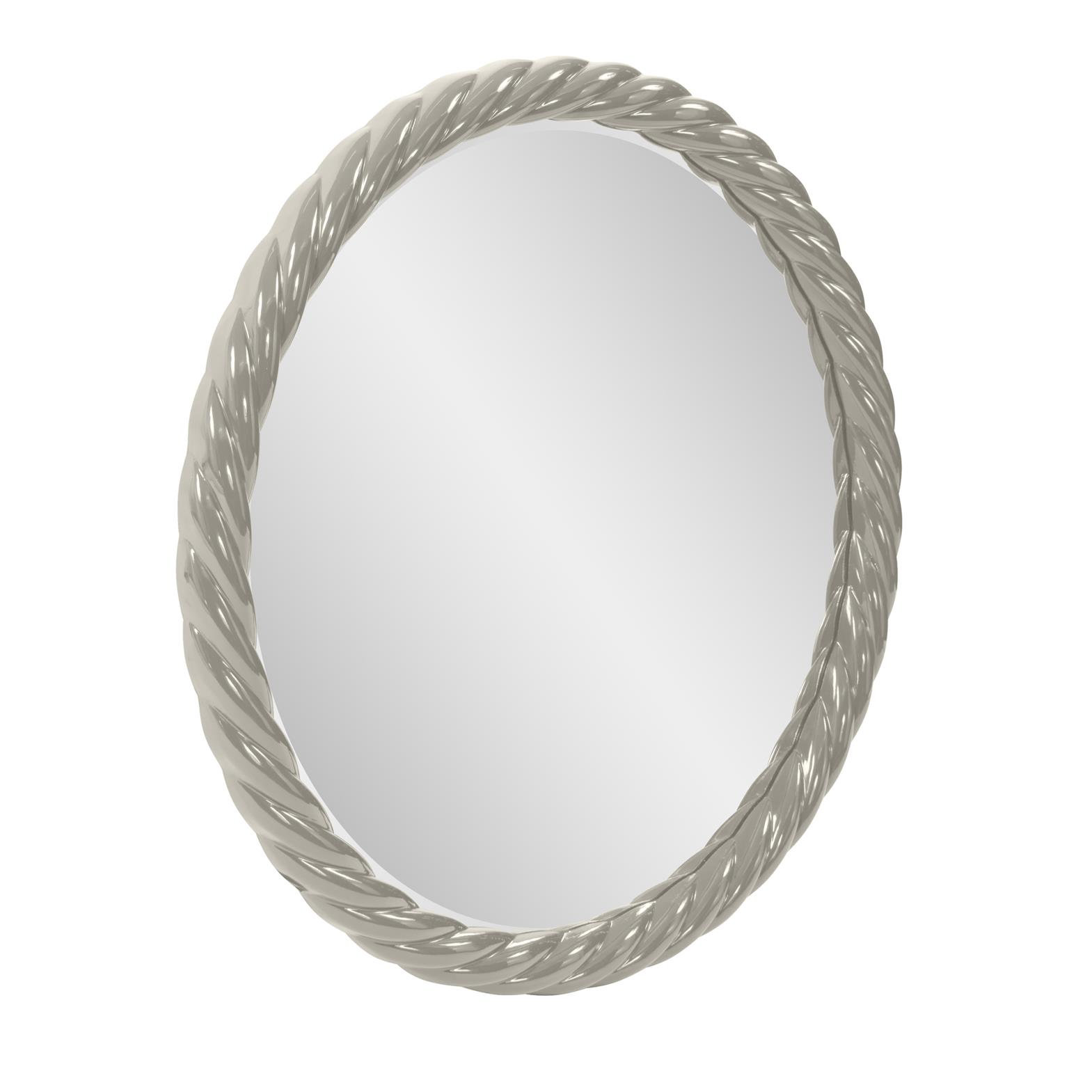 Mara 30" Accent Mirror, Nickel