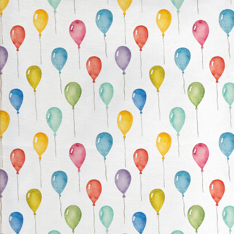 Tissu ballons, l 58 po x L 180 po