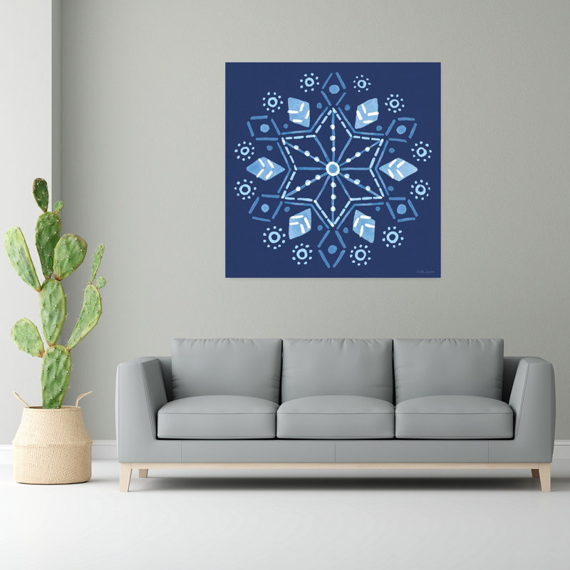 Paysage d'hiver contemporain Winter Sparkle, H 48 po x l 48 po