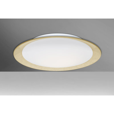 Fidelia Glass LED Flush Mount