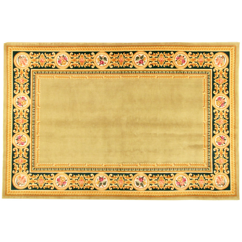  - Tapis «Royal Gift Lime» - Taille 6 pi 7 po x 9 pi 10 po