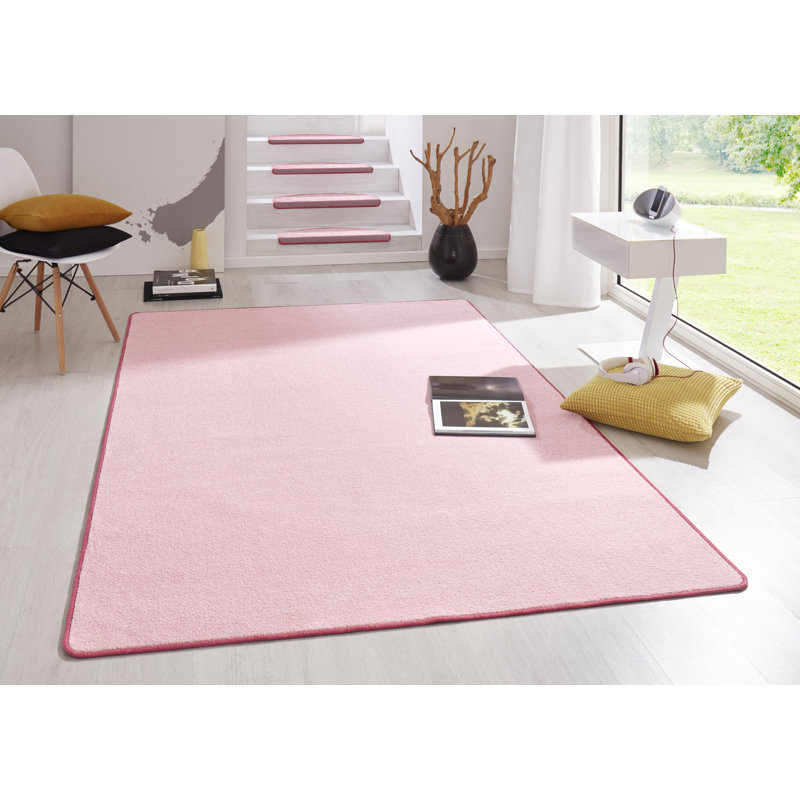 Fancy Light Pink Rug, Rectangular 200 x 280cm
