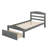 Platform Bed Frame With Storage Drawer-1421877703