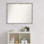 Miroir de salle de bain mural sans biseau Scratched Wave 20 po x 26 po-1759420554