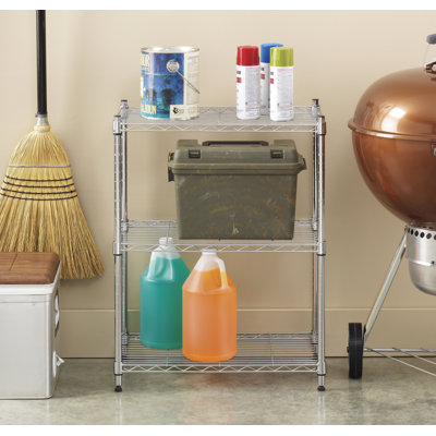 Tiverton 23.15 " W Steel Adjustable Shelving Unit