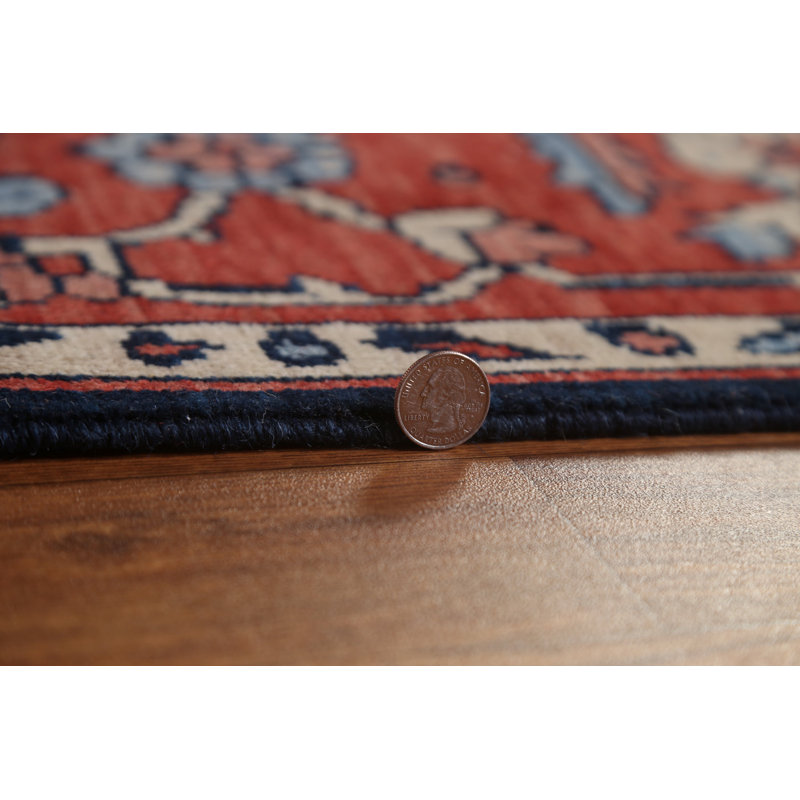 One-of-a-Kind 9'9" X 13' New Age Wool Area Rug in