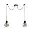 Chaela 2 - Light Black Cluster Pendant-1939147378