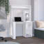 Bureau du Maine avec huche et tablettes-1137027888