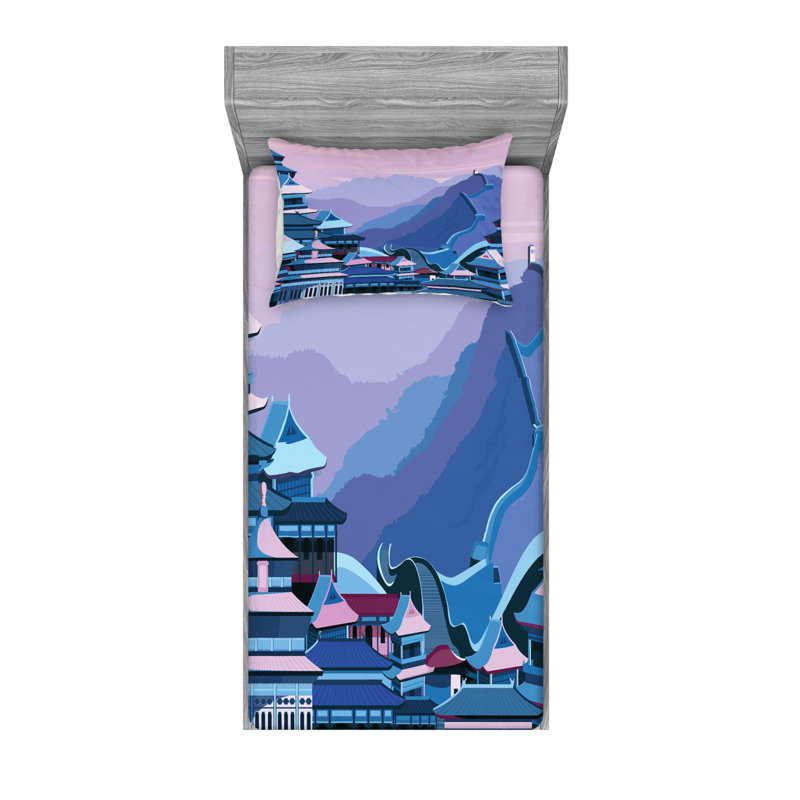 Microfiber Abstract Sheet Set