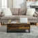 Rosenblum 38.6'' W Lift-Top Coffee Table with Hidden Storage & Metal Frame