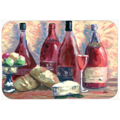 Caroline's Treasures Glass Cheese Board