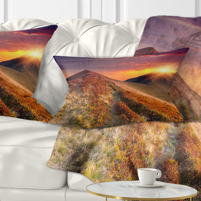 Coussin lombaire pour la photographie automne
