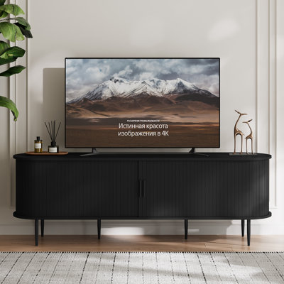 Meuble télé moderne avec porte coulissante