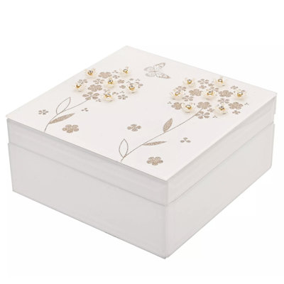 Glass Jewellery Box + Dividers