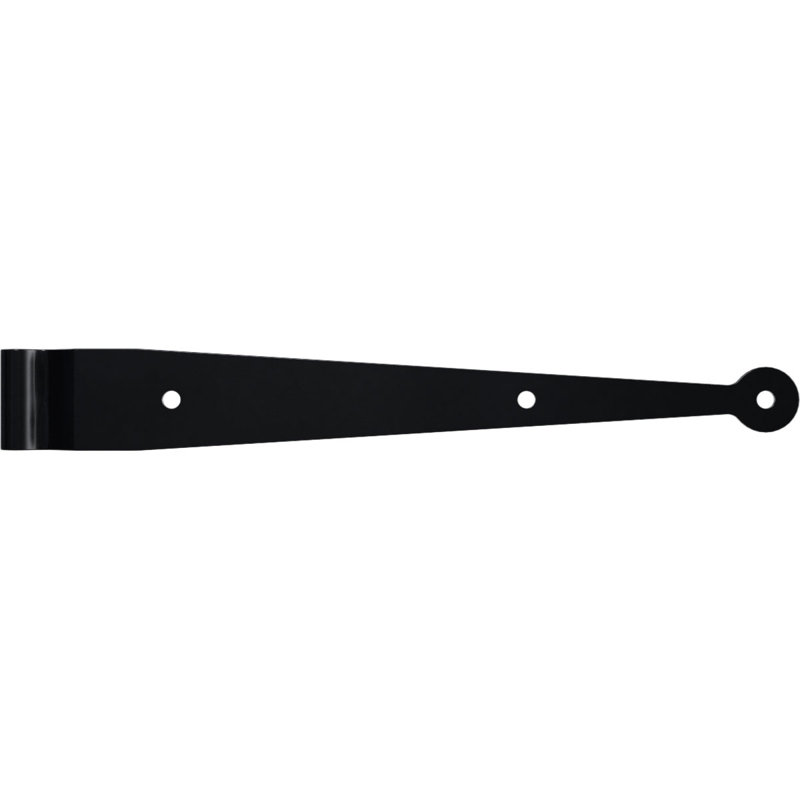 Charnière en L SteelTek avec décalage de 0 po (vendu par paire), Décalage de 1 1/2 po, Sangle charnière (l 12 po)