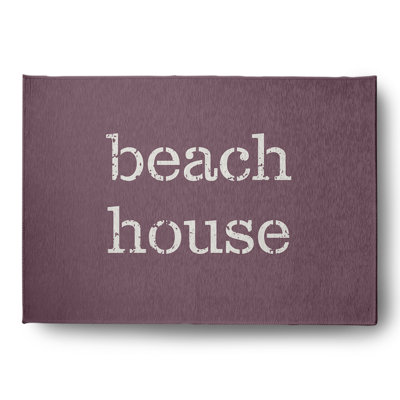 Tapis intérieur / extérieur mauve foncé Markleysburg