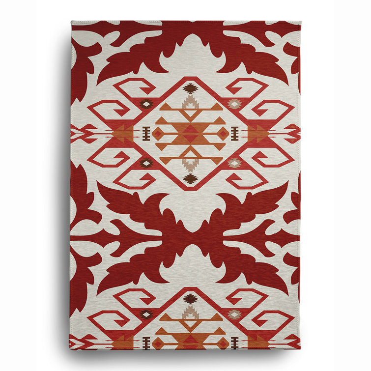 Chenille Abstract Indoor Rug