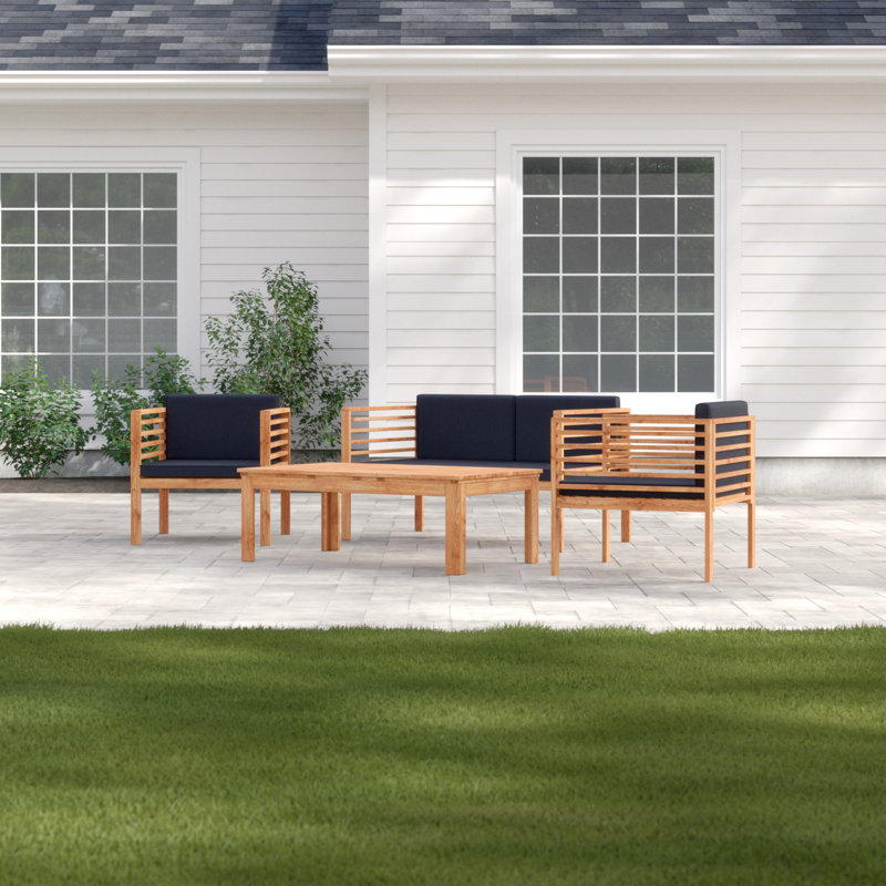 Barton 4 - Person Seating Group with Cushions