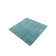 Handwoven Wool Gabbeh Uni Turquoise Rug