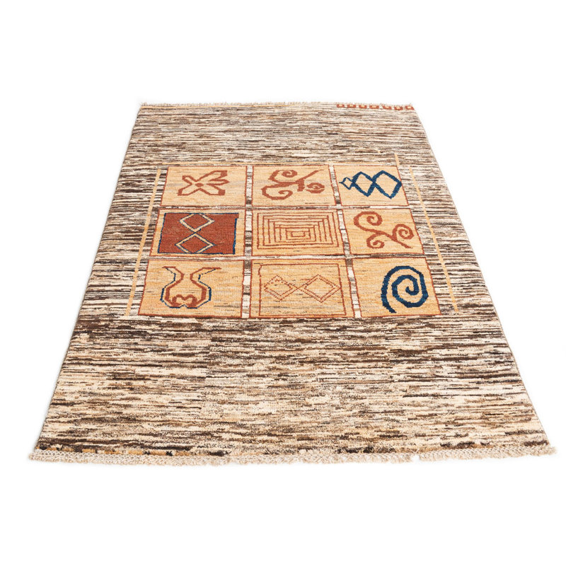 Tapis brun Naber