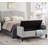 Sabriyah Upholstered Ottoman, Entryway Living Room Soft Padded Seat with Armrest, Bed Bench-937265650