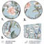 Chinoiserie avec oiseaux et pivoines