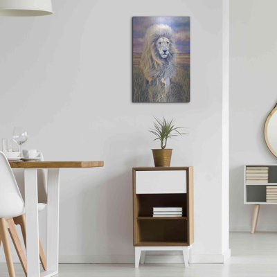 Red Barrel Studio® «Timbavati Messenger» par Jan Henderson, art mural en métal, 16 po x 24 po