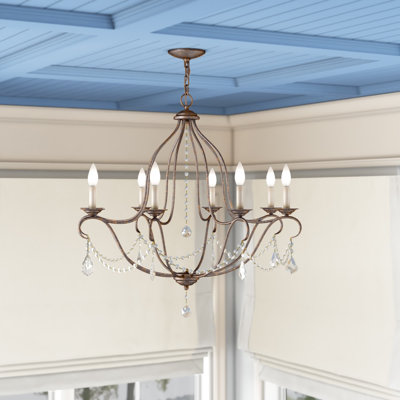 Alexsa 8 - Light Dimmable Classic / Traditional Chandelier