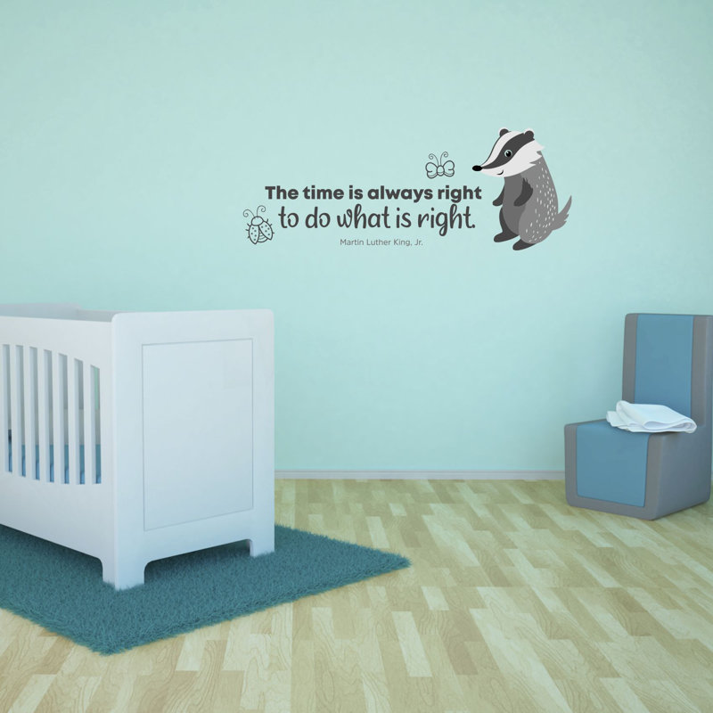 Adhésif décoratif en vinyle « always right cute Skunk Life », H 12 po x l 20 po
