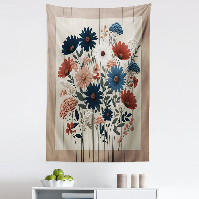 Tapisserie en microfibre, H 45 po x l 30 po