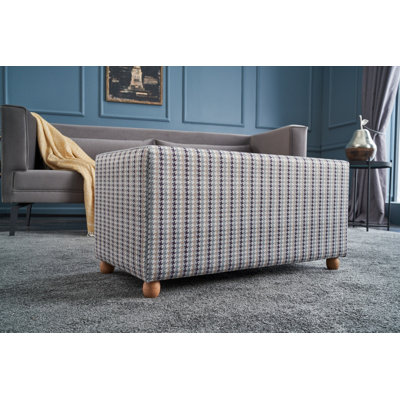 Pryear 83cm Wide No Pattern Pouf Ottoman