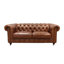 Paris Club Genuine Leather Chesterfield Sofa-121429800